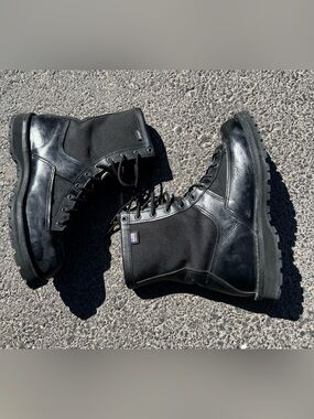 Danner GORE-TEX Black Leather Combat boots